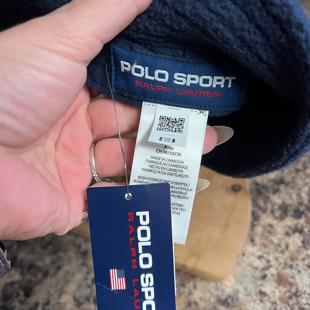 Ralph Lauren Polo Sport fleece bucket Hat - Picture 2 of 3